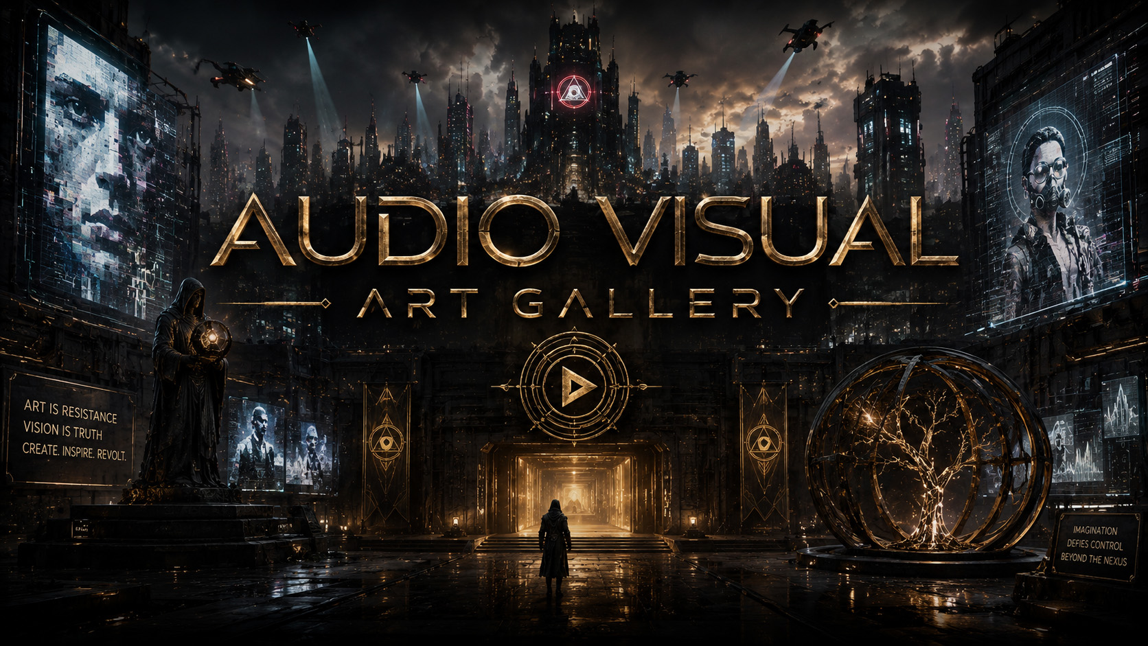 Audio Visual Art Gallery