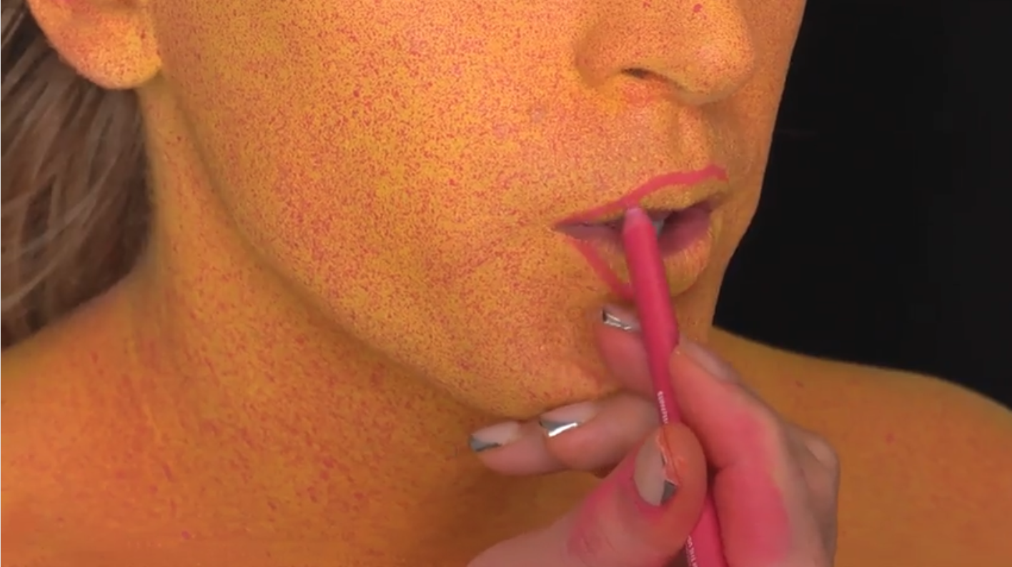 Masterworks 007 Neon Skin & Freckles IV-- Lash Application and Lip