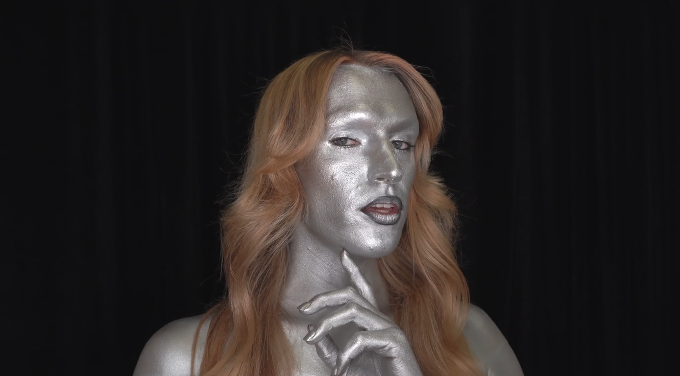 Masterworks 017 Dipped In Metal III-- Eyeliner, Body Paint, Final Look