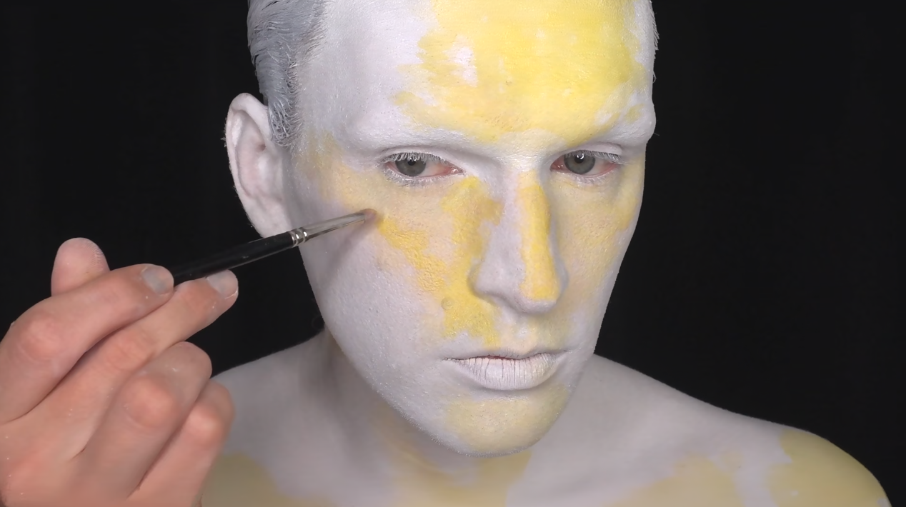 Masterworks 020 Watercolor Makeup: Painting Hair and Yellow Layer