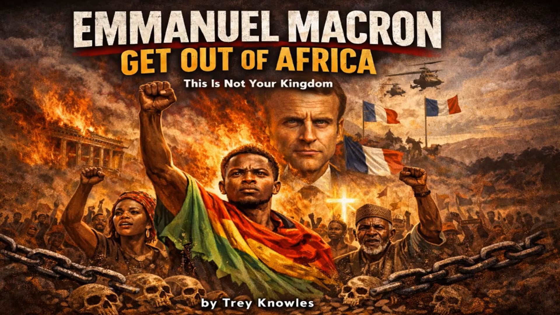 Emmanuel Macron — Get Out of Africa