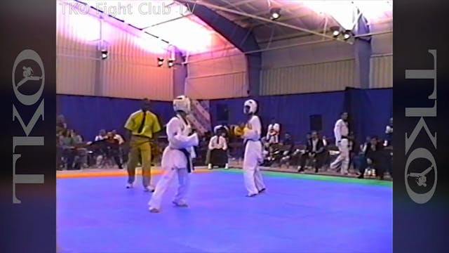1998 N.A. Open - Bronze - Fight 17 - Padron (VEN) Vs East (CAN)