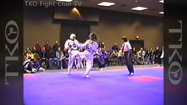 1999 N.A. Tournament - Fight 10 - Diaz (PUR) Vs Laurin (USA)