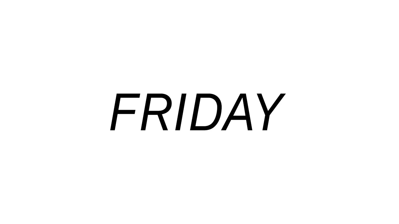 Friday 1/07 Beginner
