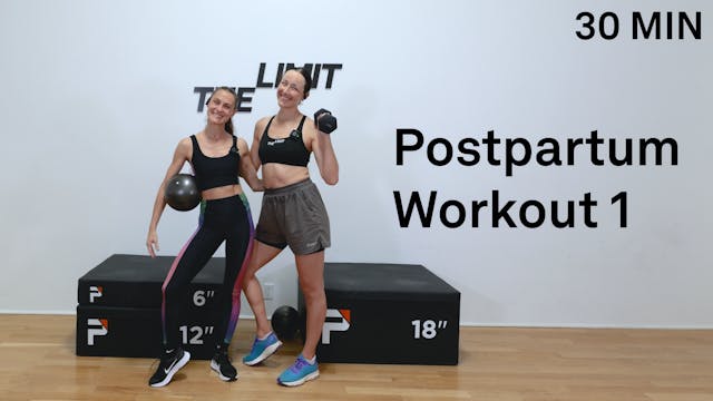 30 Minute Postpartum Workout 1