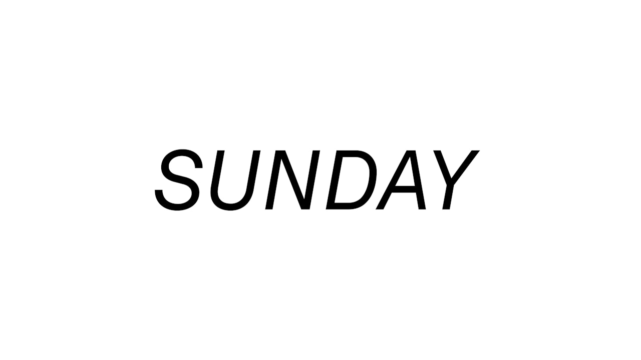 Sunday 6/13