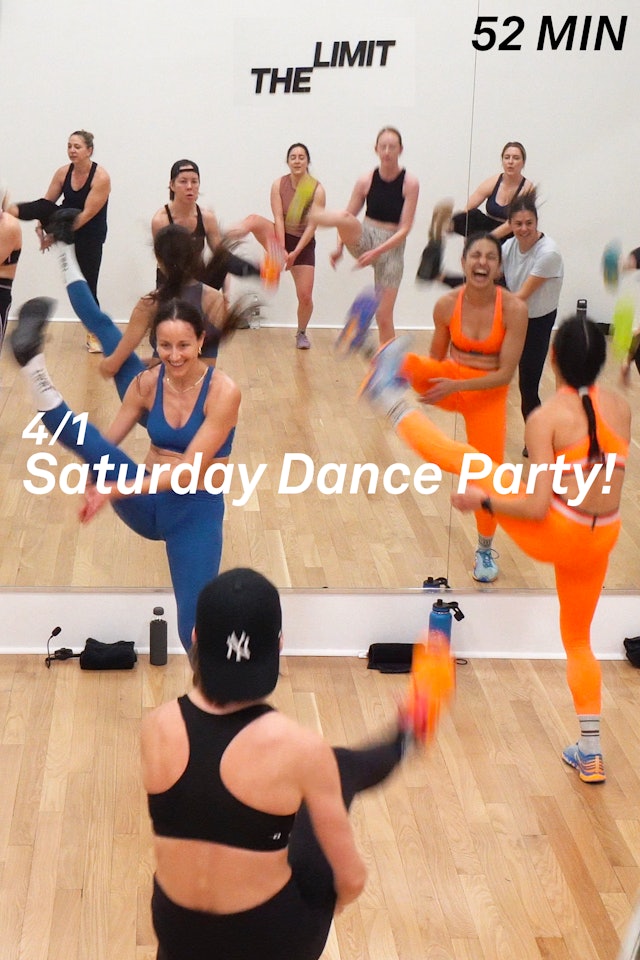 Saturday Dance Party! 4/1