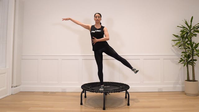 6 Minute Trampoline Stability Workout