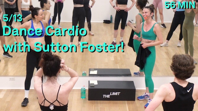 Dance Cardio with Sutton Foster! 5/13
