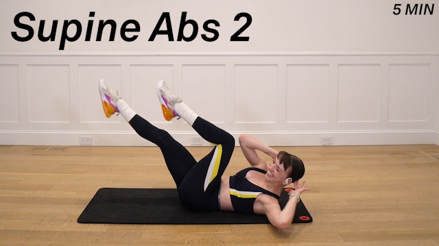 5 Minute Supine Abs 2