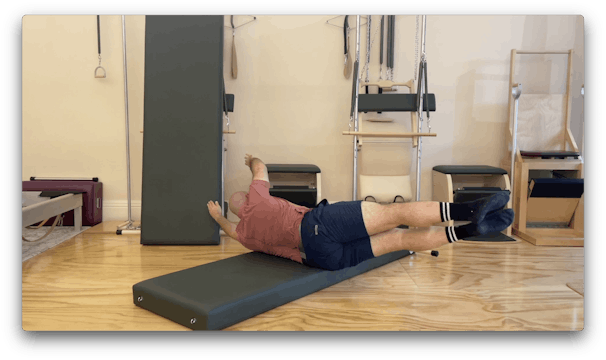 Themed mat: Abdominal flip flop play
