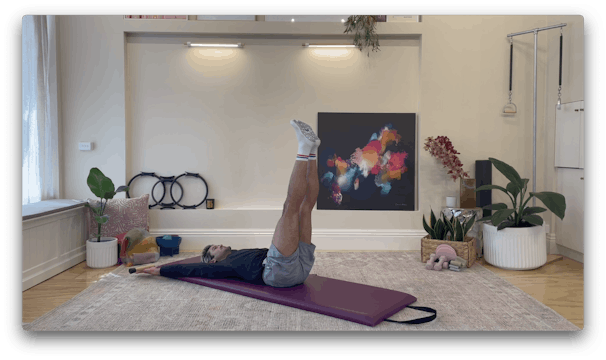 Workout: Experienced client mat 
