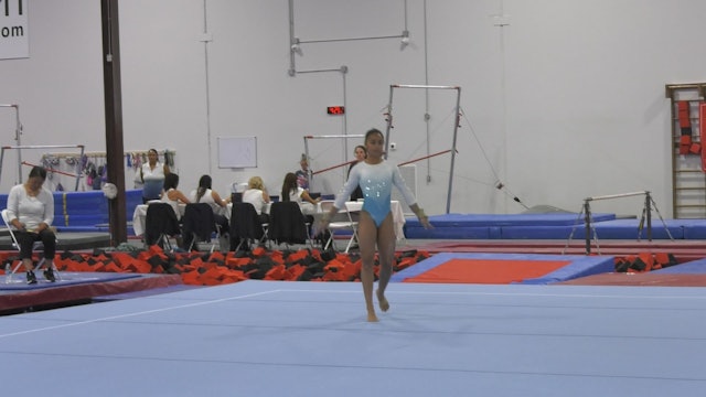 Aaliyah Oglesby - Floor Exercise - 2022 Hopes Classic - 13-14 Age Group
