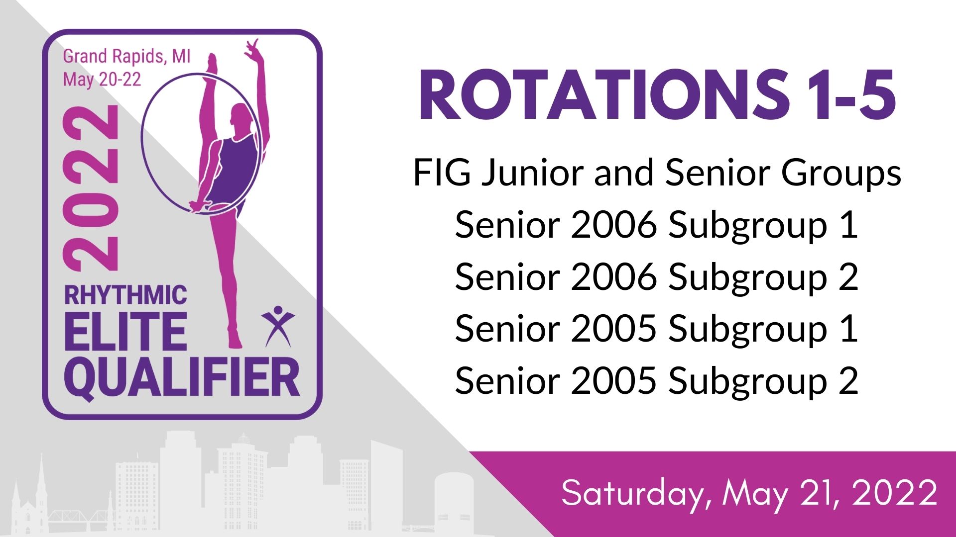 2022 Rhythmic Elite Qualifier Day 1 Session 1