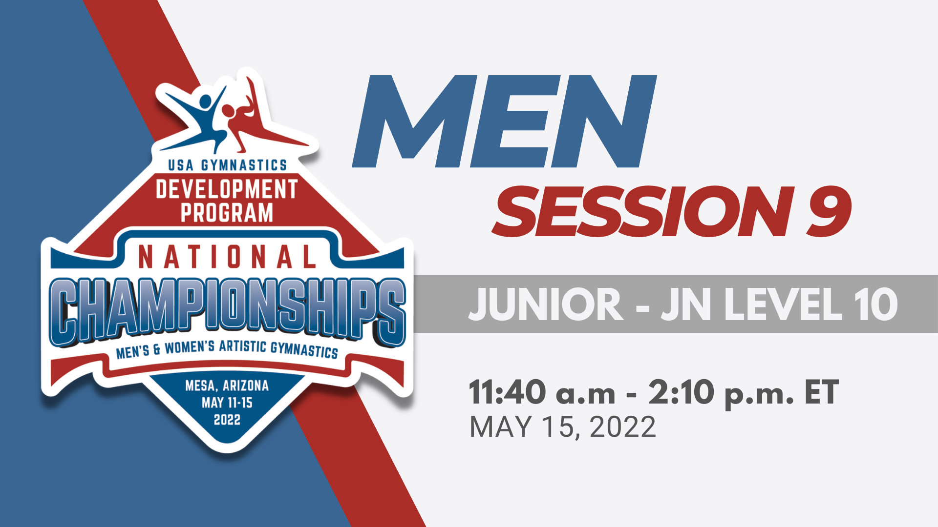 Session 9 Jr. - 2022 Men's Development Program National Championships