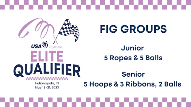 2023 Elite Qualifier - FIG Groups