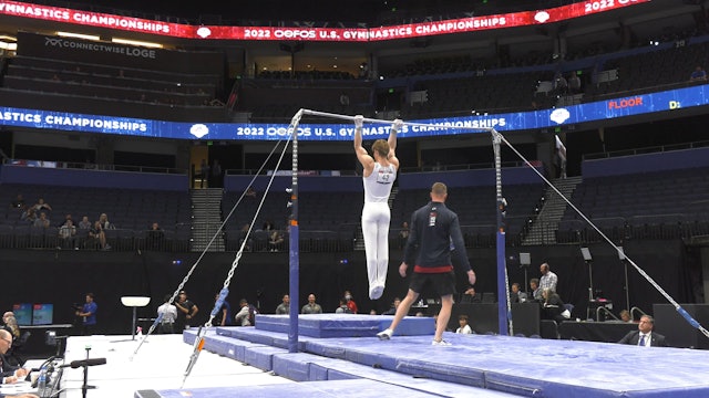 Cole Partridge - High Bar - 2022 OOFOS Championships - Sr Men Day 1