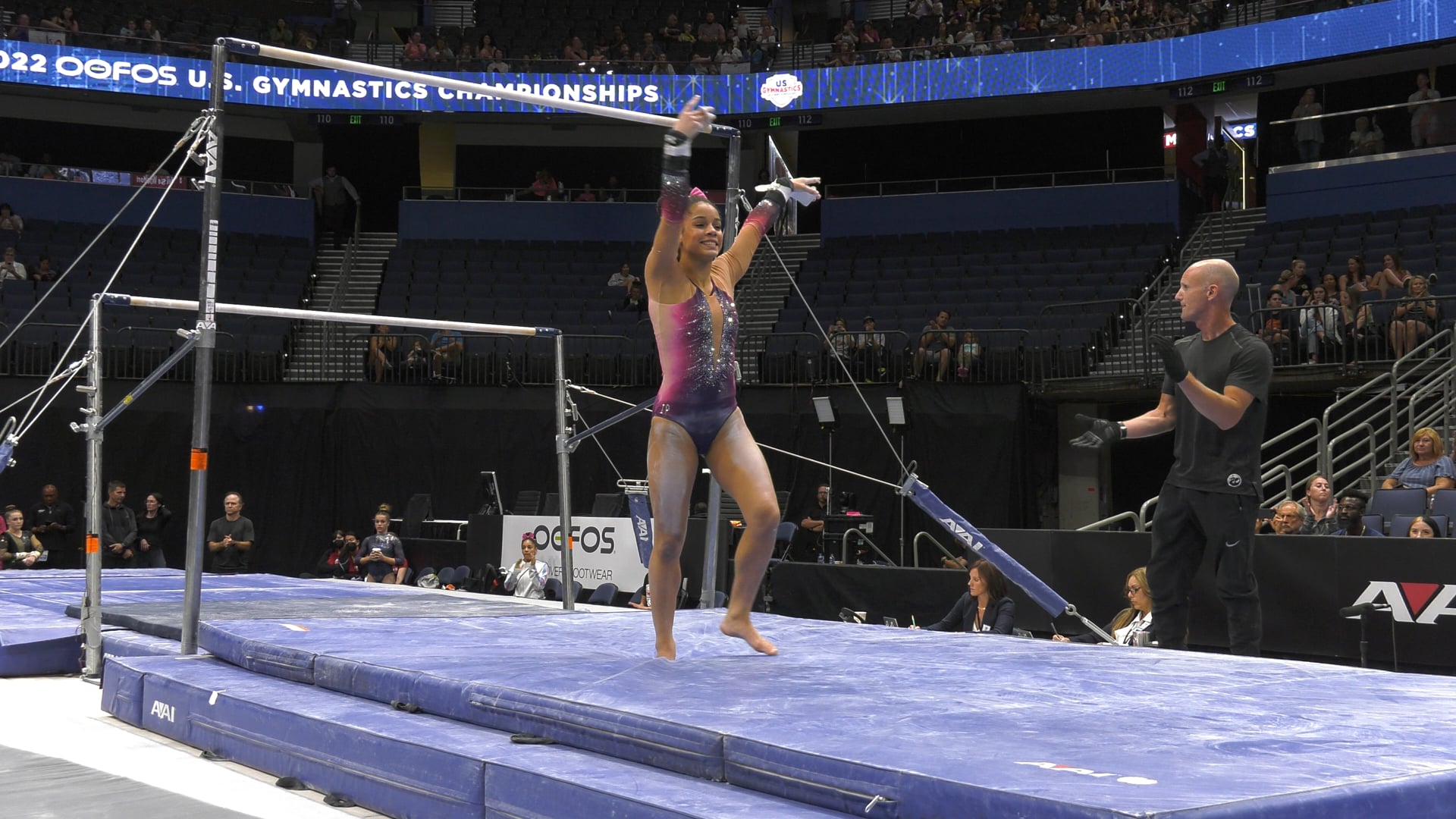 Malea Milton - Uneven Bars - 2022 OOFOS Championships - Jr Women Day 2