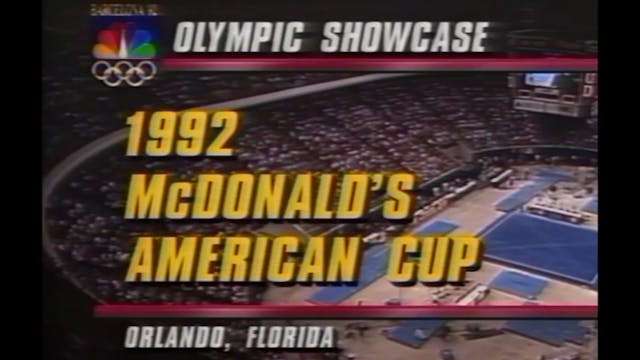 1992 McDonald's American Cup Broadcast