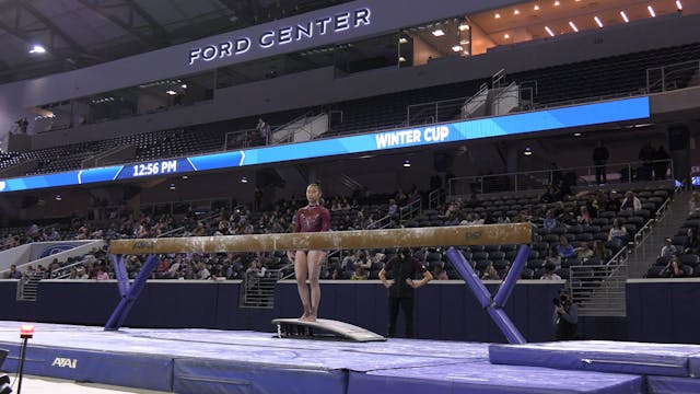 Alicia Zhou - Balance Beam - 2022 Win...