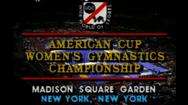 1984 American Cup - Women's Broadcast