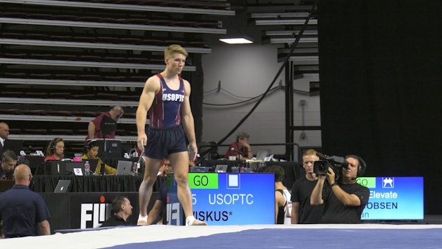 Shane Wiskus - Floor Exercise - 2022 U.S. Classic – Men Session 1