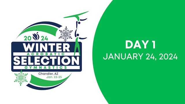 2024 Acrobatic Winter Selection - Day 1