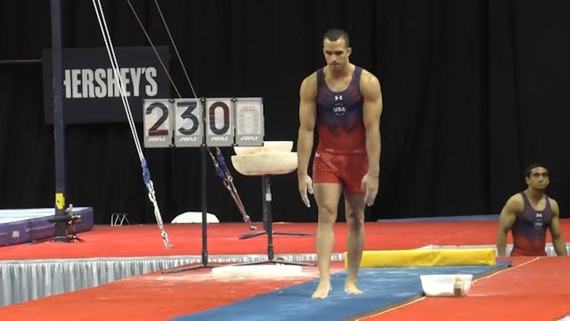 Danell Leyva - Vault - 2016 U.S. Olym...