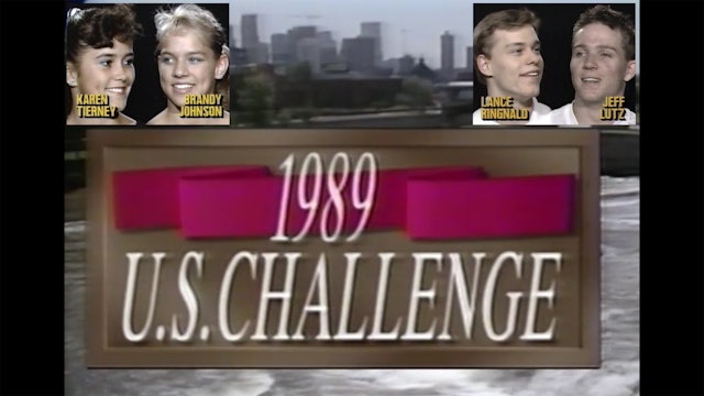 1989 U.S. Challenge - Round 1, Match 1 Broadcast