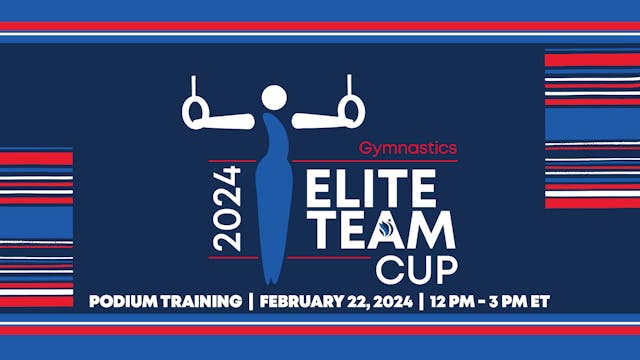 2024 Elite Team Cup - Podium Training