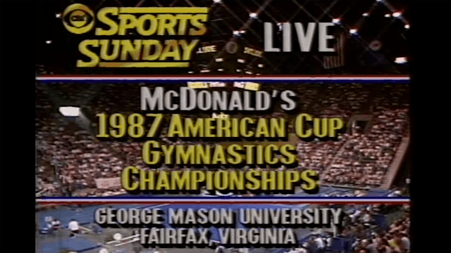 1987 McDonalds American Cup Broadcast