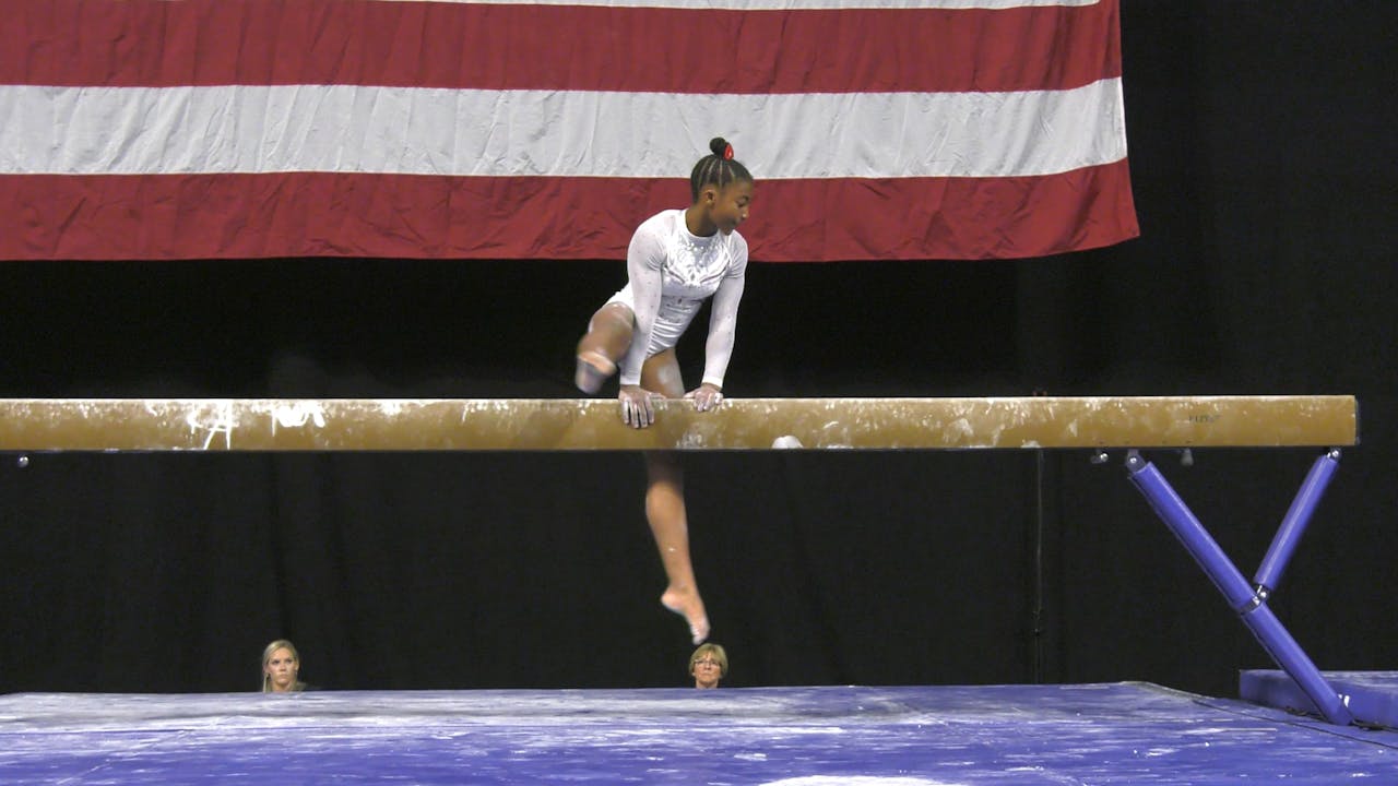 Lailah Danzy Balance Beam 2022 Hopes Championships FlipNow