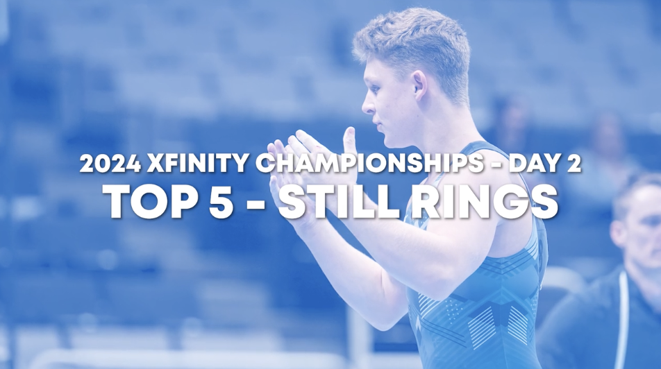 Top 5 Routines - Still Rings - Junior Men Day 2 - 2024 Xfinity US Championships