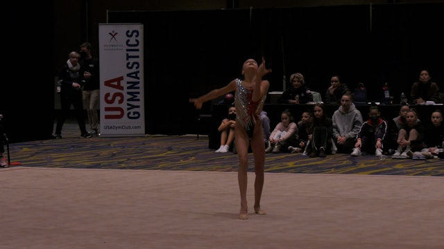 Erika Rusak - Hoop - 2022 Rhythmic Challenge - Junior