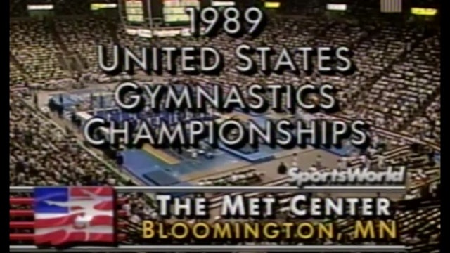 1989 U.S. Gymnastics Championships - Event Finals Broadcast