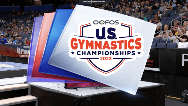 2022 OOFOS U.S. Gymnastics Championships - Senior Men Day 2 Broadcast