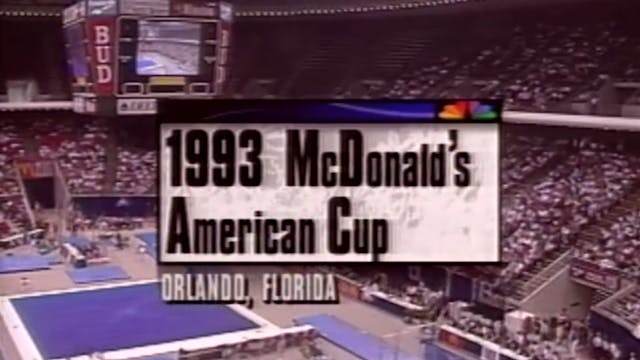 1993 McDonald's American Cup Broadcast