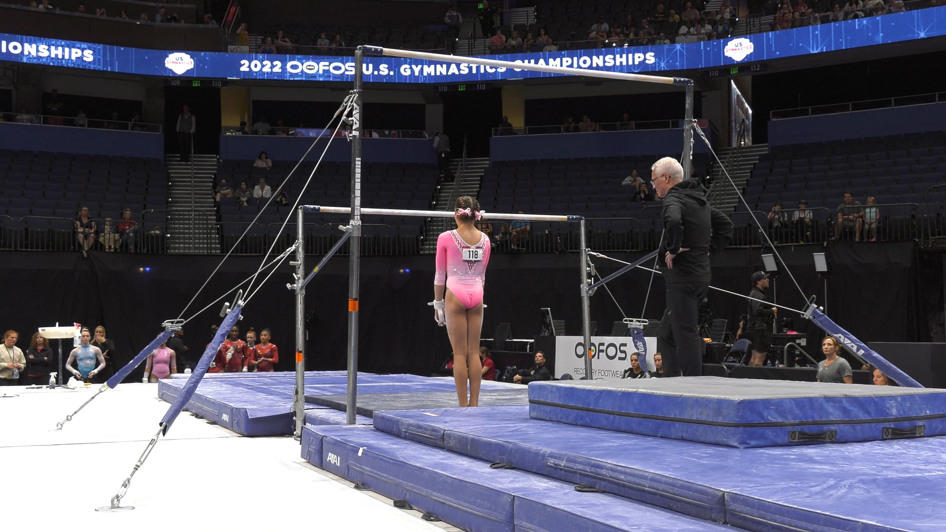 Lacie Saltzmann - Uneven Bars - 2022 OOFOS Championships - Jr Women Day 2