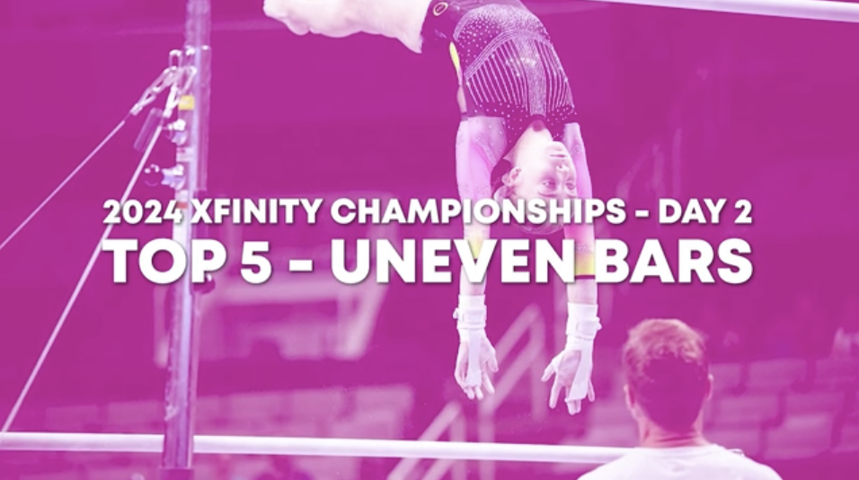 Top 5 Routines - Uneven Bars - Junior Women Day 2 - 2024 Xfinity US Champs