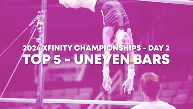 Top 5 Routines - Uneven Bars - Junior Women Day 2 - 2024 Xfinity US Champs