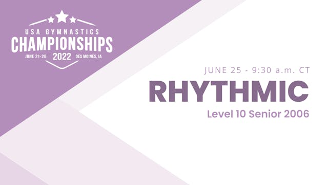 Level 10 Senior 2006 - 2022 USA Gymna...