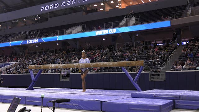 Zoe Miller  - Balance Beam - 2022 Win...