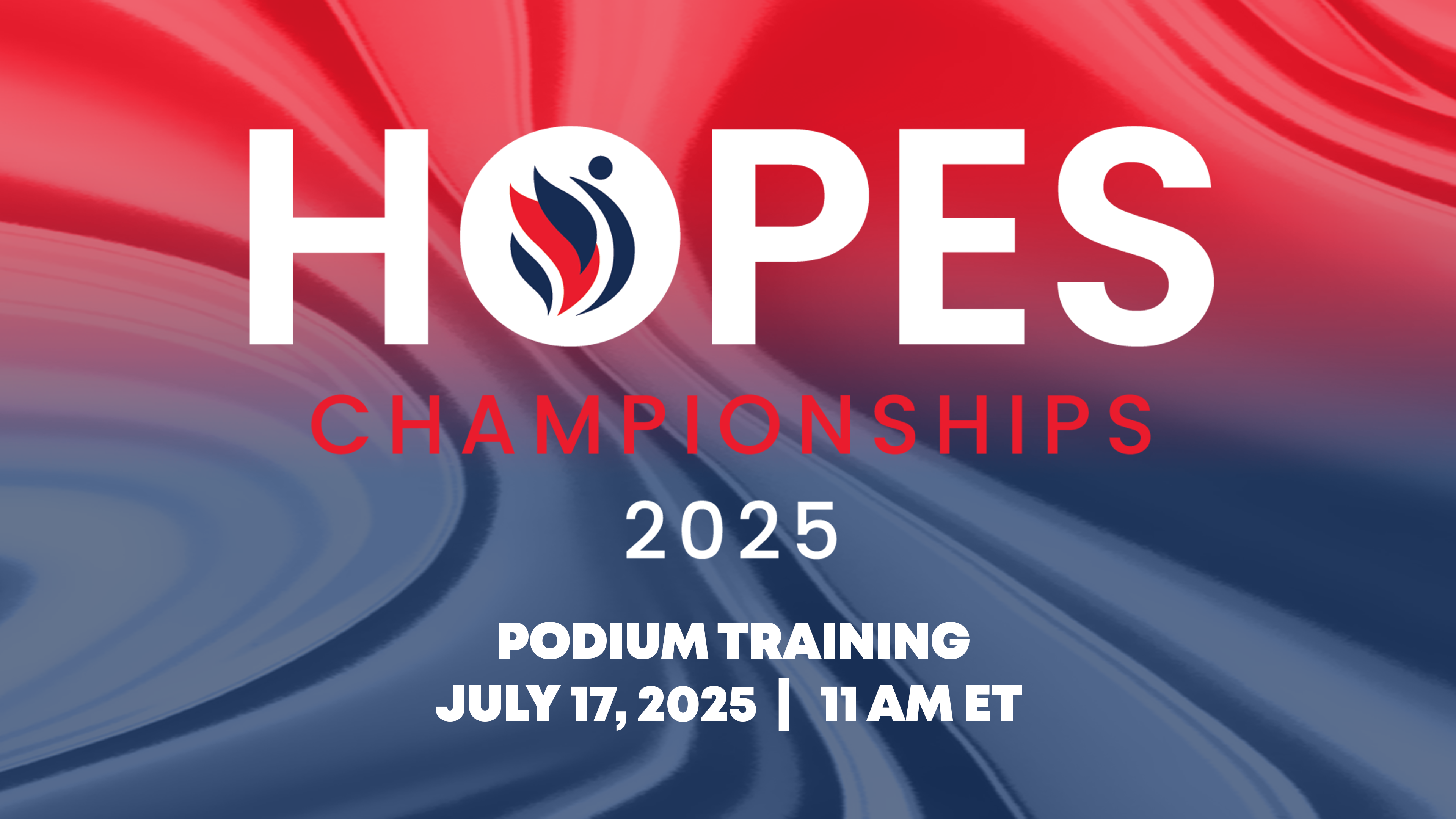 2025 Hopes Championships Podium Training