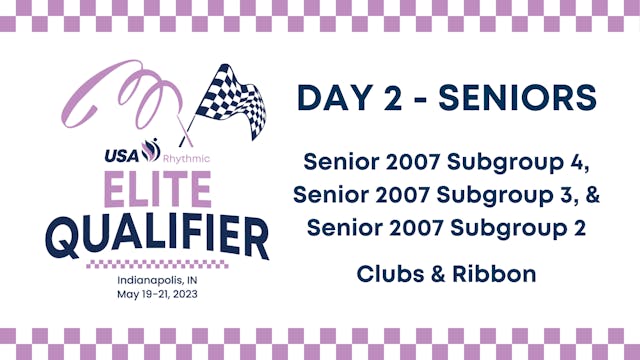 2023 Elite Qualifier - Senior 2007 Gr...