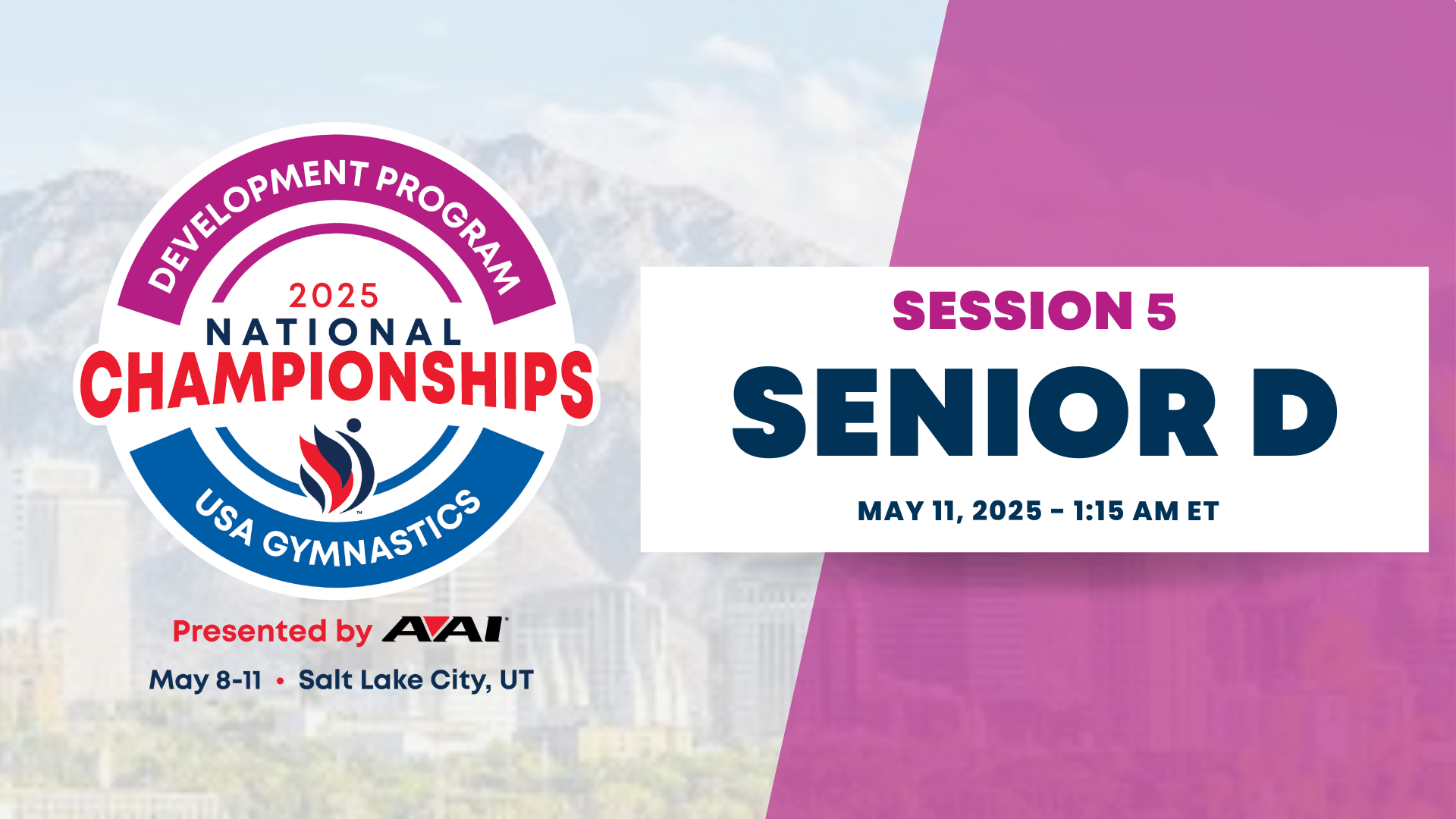 Session 5 Senior D - 2025 Women’s Development National Championships