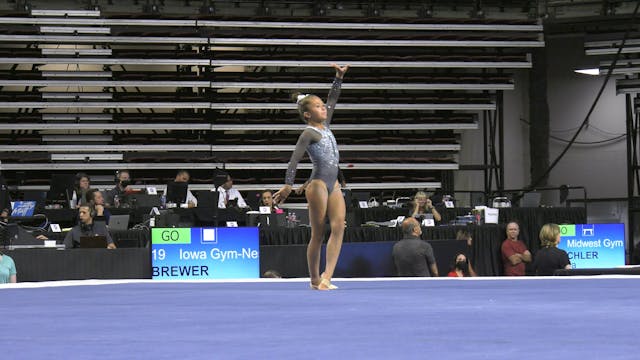 Lyla Brewer - Floor Exercise - 2022 H...