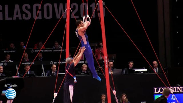 Danell Leyva - Still Rings - 2015 Wor...