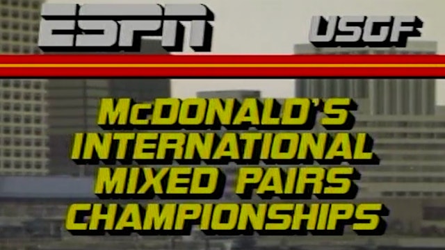 1986 McDonald's International Mixed Pairs Championships Broadcast