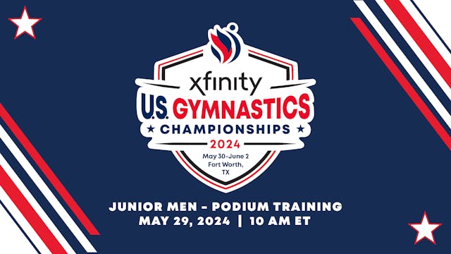 Junior Men Podium Training - 2024 Xfinity US Championships