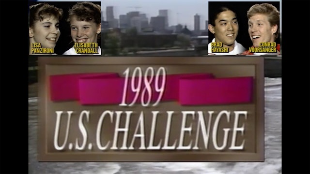1989 U.S. Challenge - Round 1, Match 3 Broadcast
